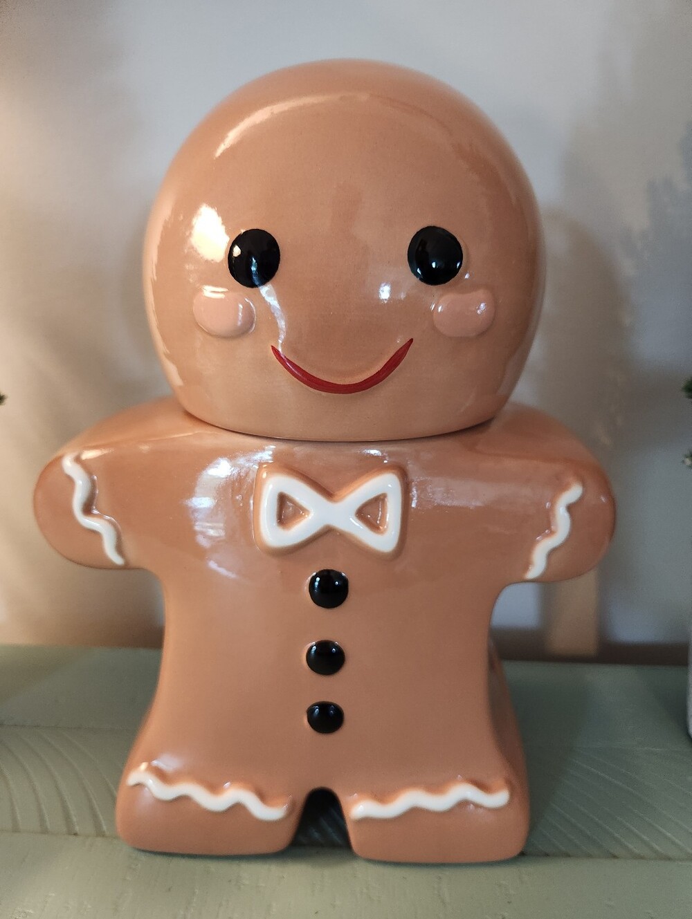 Gingerbread Man Cookie Jar